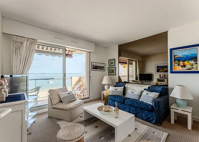 - Acces Plage, T2 Avec Balcon Et Parking - Fr-1-433-2 Arcachon